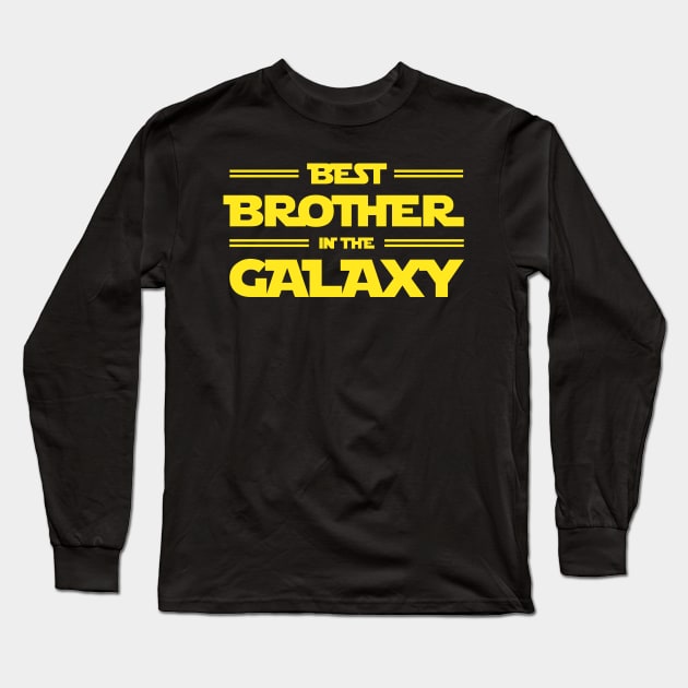 Best Brother In The Galaxy: Gifts For Brothers Long Sleeve T-Shirt by TwistedCharm